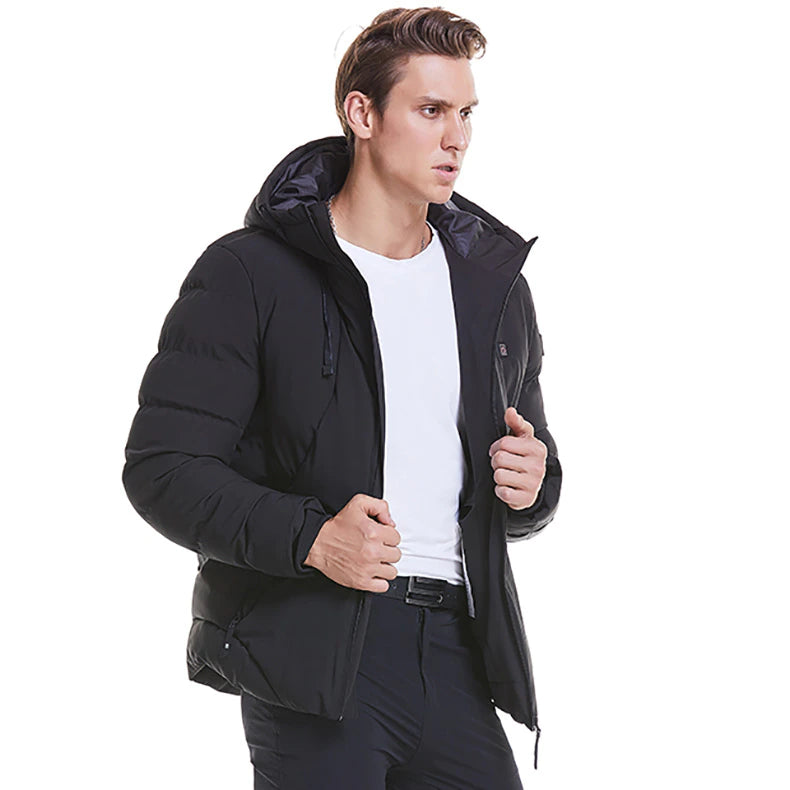 Veste Chauffante USB Pour Homme - Chauffage Intégré, Légère, Idéale Hiver Et Activités Extérieures